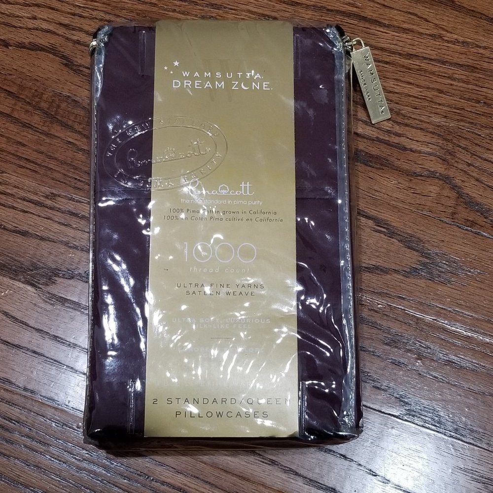 SOLD! Wamsutta Dream Zone STD/QUEEN Pillowcases